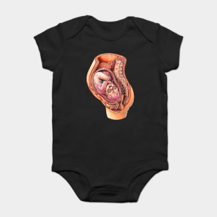 Baby Baby Bodysuit - The Womb by NicolasRossius